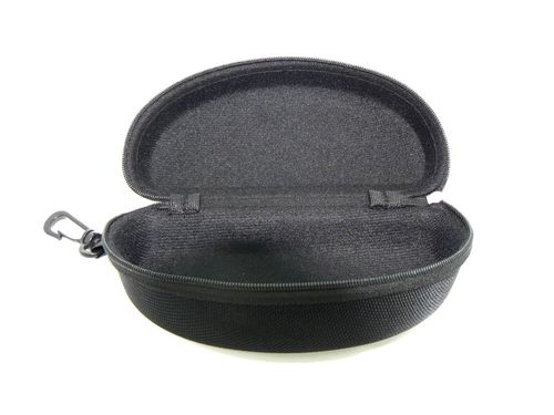 Etui na okulary z karabińczykiem czarne na Arena.pl