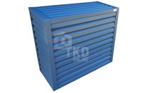 Osłona klimatyzatora - pompy ciepła 90x70x120 cm antracyt TKD171