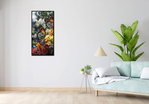 Plakat 50x100cm Motyle Na Łące na Arena.pl
