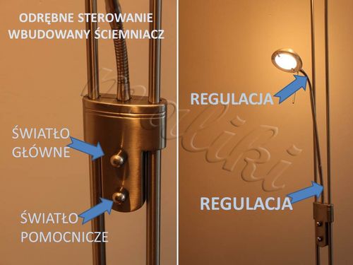 Lampa podłogowa Spock- R43292907 - Trio na Arena.pl