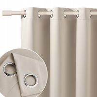 Zasłony gotowe do salonu zaciemniające na przelotkach Laurel 140X250 Kolory