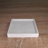 Podstawka Gipsowa Odlew Kwadratowa na Świece Biżuterie Dekoracja Stołu
