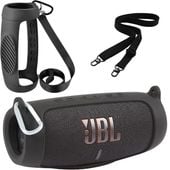 ETUI FUTERAŁ POKROWIEC CASE SILIKONOWY NA GŁOŚNIK JBL CHARGE 5 CZARNY