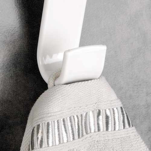 Komplet haczyków zawieszanych na grzejnik 4 szt biały - Yoka na Arena.pl