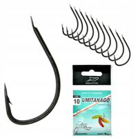 Zestaw Haczyków Haczyki UMITANAGO z łopatką nr 10