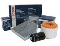 BOSCH ZESTAW KOMPLET FILTRÓW AUDI A6 C7 11-18 2.0 TFSI