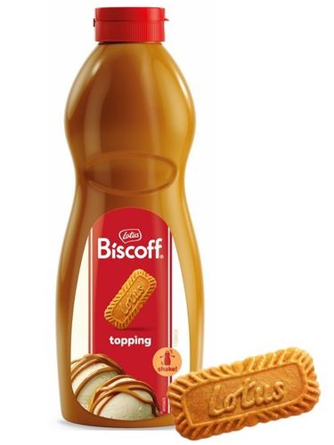 Polewa sos Lotus Biscoff 1kg ciasteczkowy | Topping z karmelowych na Arena.pl