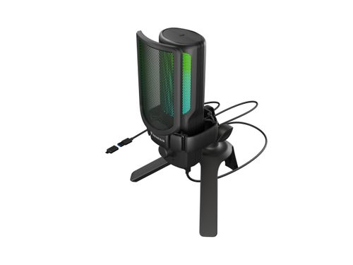 Mikrofon Genesis Radium 250 USB Statyw czarny na Arena.pl
