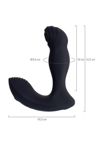 Prostate vibration stimulator with remote control Erotist Mounto, na Arena.pl
