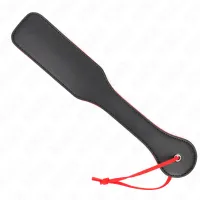 kink paddle dwustronna czerwona i czarna 32x6 cm skora ekoskora