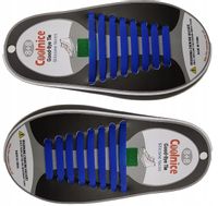 Sznurówki SILIKONOWE para 16 szt. bez wiązania