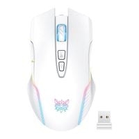 mysz gamingowa onikuma cw905 bezprzewodowa (biała)