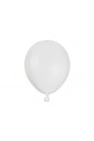 BALONY PASTEL 5" BIAŁE 01 100SZT GODAN