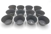 silikonowe foremki do pieczenia muffinek 12szt. 1516
