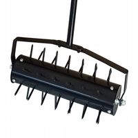 Wertykulator ręczny aerator do trawnika 45 cm na kółkach GREENMILL