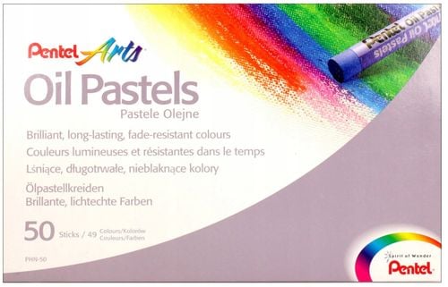pastele olejne 50kol. pentel phn-50 a'6 3610 na Arena.pl
