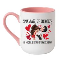 Elegant Biało-Różowy 330 ml