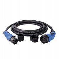 Kabel prosty Akyga typ 2 długość 6 m liczba faz 3 22 kW
