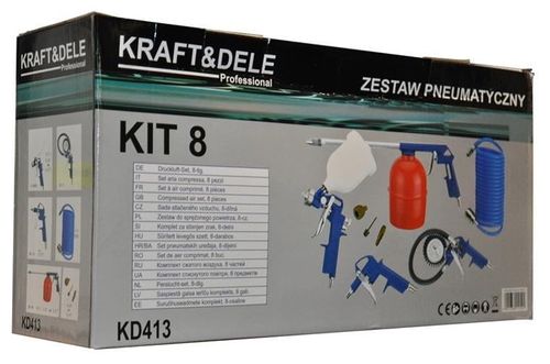 Zestaw Pneumatyczny 8 elementów KD413 na Arena.pl