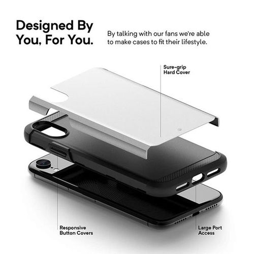 Caseology Legion Case - Etui iPhone XR (Silver) na Arena.pl