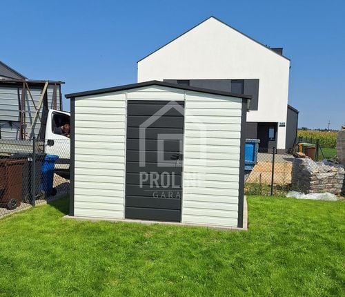 Schowek Domek ogrodowy 3x3m drzwi dach dwuspadowy PLG195 na Arena.pl