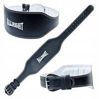 MOCNY PAS KULTURYSTYCZNY L SKÓRZANY do ćwiczeń do podnoszenia SZEROKI