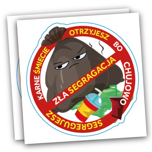 NAKLEJKI KARNE ŚMIESZNE 25 szt na Arena.pl