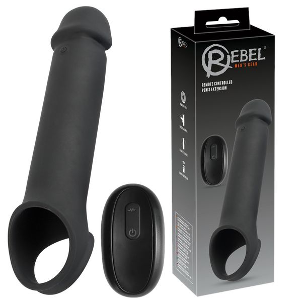 Nakładka Przedłużająca Z Wibratorem I Pilotem zdjęcie 1