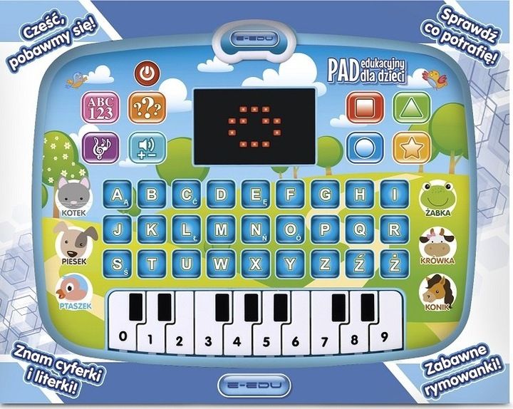 Edukacyjny Pad dla dzieci Edu ekran LED zdjęcie 2