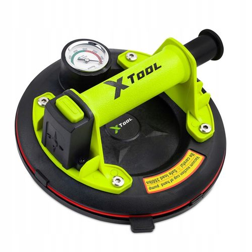 PRZYSSAWKA DO PŁYTEK PRÓŻNIOWA Z POMPKĄ MANOMETR UCHWYT do SZYB GLAZURY 120 na Arena.pl