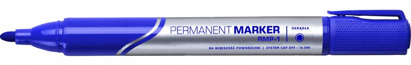 Marker Permanentny Rmp1 C/Niebieski 8599 A'12 zdjęcie 1