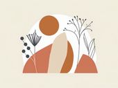 Plakat 20x15cm Organiczny Splot