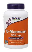 # NOW FOODS D-mannoza 500 mg (240 kaps.)
