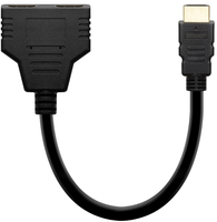 Rozdzielacz HDMI Sorthol 1x2 1080P Adapter HDMI Męski 2x HDMI Żeński 30 cm
