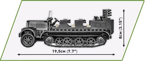 Klocki Historical Collection Sd.kfz. 7 Half-Track na Arena.pl