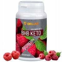 BHB KETO RASPBERRY 90 KAPSUŁEK KETONY MALINY KETO DIET 90 K BEZ WYPEŁNIACZY