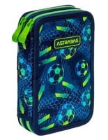 piórnik podwójny z wyposaż astrabag football 0749