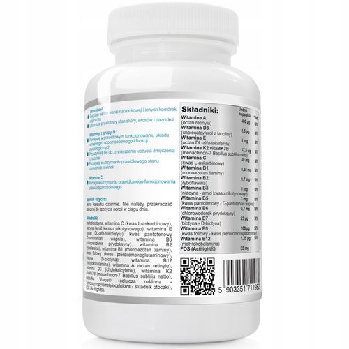 Multiwitamina JUNIOR Complex witaminy dla dzieci na Arena.pl