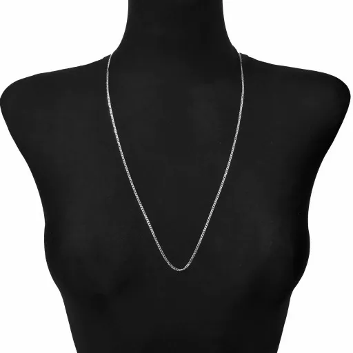 Łańcuszek srebrny pr. 925 Elegancki PANCERKA do Zawieszek | 70 cm x 2 mm zdjęcie 11