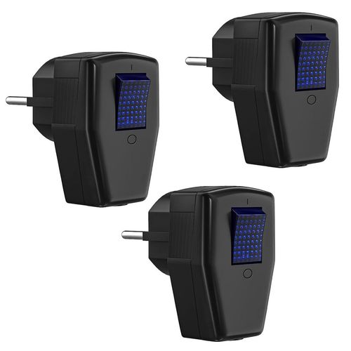 Wtyczka z wyłącznikiem IP20 250V 16A 3szt czarna na Arena.pl