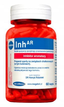 INH-AR 3G 60 K INHIBITOR AROMATAZY NA WZROST TESTOSTERONU i MOTYWACJE na Arena.pl