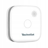 Czujnik dymu TechniSat Smoke Sensor 1 85 dB alarm 10 lat EN14604