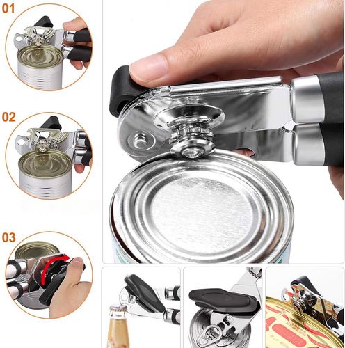 Otwieracze do puszek słoików butelek INOX 2 szt. na Arena.pl