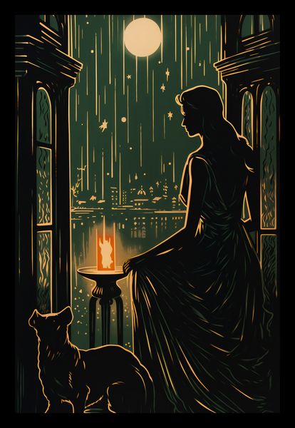 Plakat 20x30cm Nocne Szeptanie zdjęcie 2