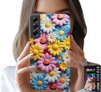 ETUI DO SAMSUNG GALAXY S22 - KOLOROWE KWIATKI, STOKROTKI FUTERAŁ CASE