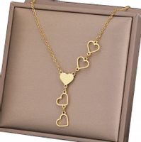 Naszyjnik Damski Stal Chirurgiczna Pozłacany 18K Złoty