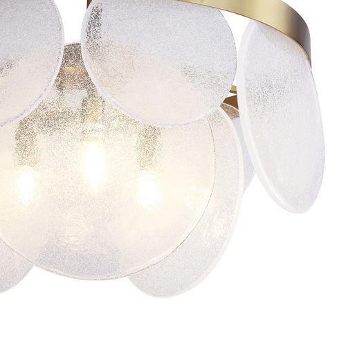 Lampa wisząca AURORA mosiądz 60 cm na Arena.pl