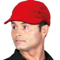 CZFREE czapka daszkiem na rzep czerwona letnia RED