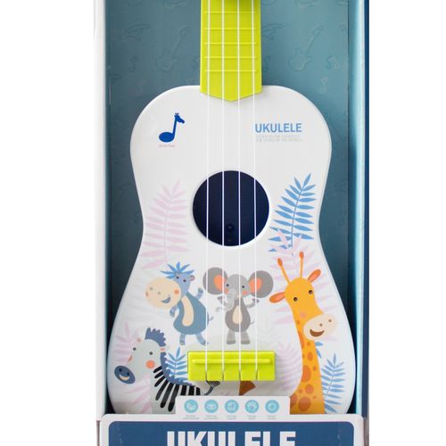 DUŻA GITARA UKULELE DLA DZIECI STRUNOWA 60CM na Arena.pl