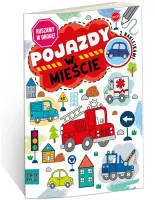 Kolorowanka Ruszamy w drogę. Pojazdy w mieście
